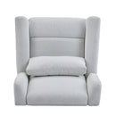 Power Recliner Chair Swivel Upholstered 360° Swivel Recliner by HouseOfZazla