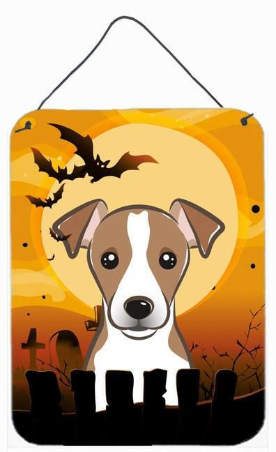 Halloween Jack Russell Terrier Wall or Door Hanging Prints BB1818DS1216