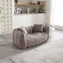Cozy Beanbag Chair With High Resilience Foam Core For 2 by HouseOfZazla