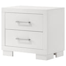 Copper - 2 Drawer Rectangular Nightstand