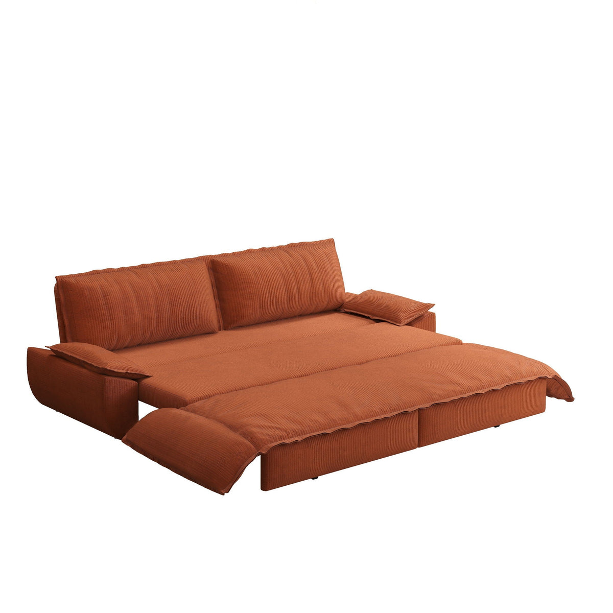 Queen Pull Out Sofa Bed, 3 In 1 Convertible Sleeper Sofa, photo 4 of 13