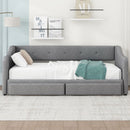 Upholstered Daybed With 2 Drawers by HouseOfZazla