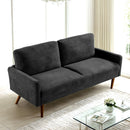 Sofa, European Style With Sleek Design, Modern & Vintage Flair, Upholstered 3 Seater Couch by HouseOfZazla