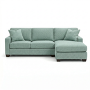 Clifford Sectional Sofa – Made in USA with Custom Fabric Options by HouseOfZazla