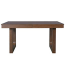 Extendable Dining Set, Farmhouse Extendable Table With Upholstered Chairs by HouseOfZazla
