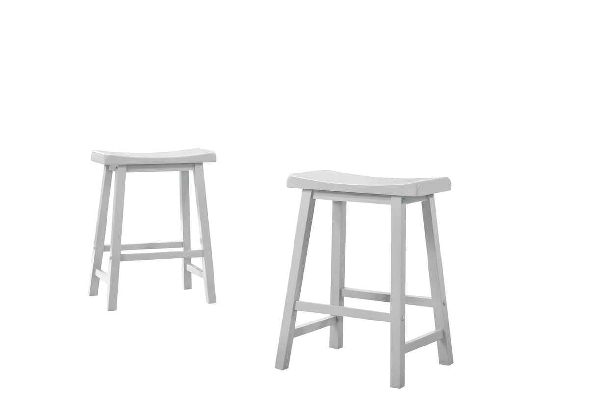 Alonzo - 17.5" Backless Ergonomic Counter Height Stool (Set of 2), photo 10 of 10