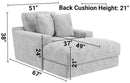 Cozy - Chaise With USB