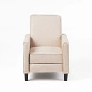 Upholstered Push Back Recliner Chair For Living Room by HouseOfZazla