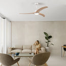 Indoor Outdoor Ceiling Fan With Light With Remote Control, Noiseless Reversible Motor, 6 Speed, 3 Color by HouseOfZazla