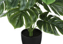 24" Tall Artificial Monstera Plant for Indoor Table Decor by HouseOfZazla