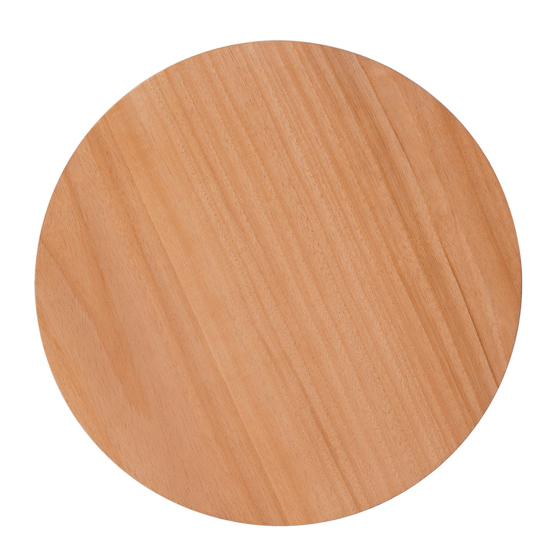 RUBBER SOLID WOOD SIDE TABLE,NATURAL COLOR