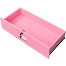 Locking Beauty Salon Storage Cabinet Hair Dryer Holder Stylist Equipment Drawer