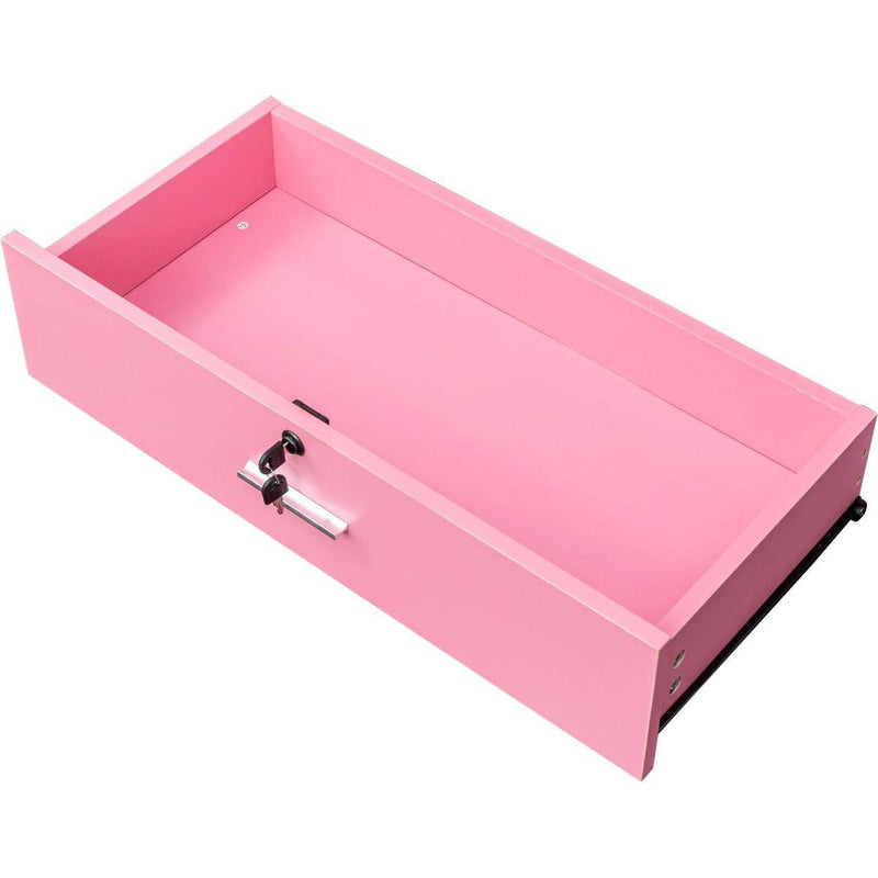 Locking Beauty Salon Storage Cabinet Hair Dryer Holder Stylist Equipment Drawer