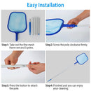 Swinging Pool Skimmer Cleaner Mesh Net Telescopic Pole by LJGDeals
