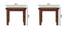 Butterfly Dining Table - Chestnut by HouseOfZazla