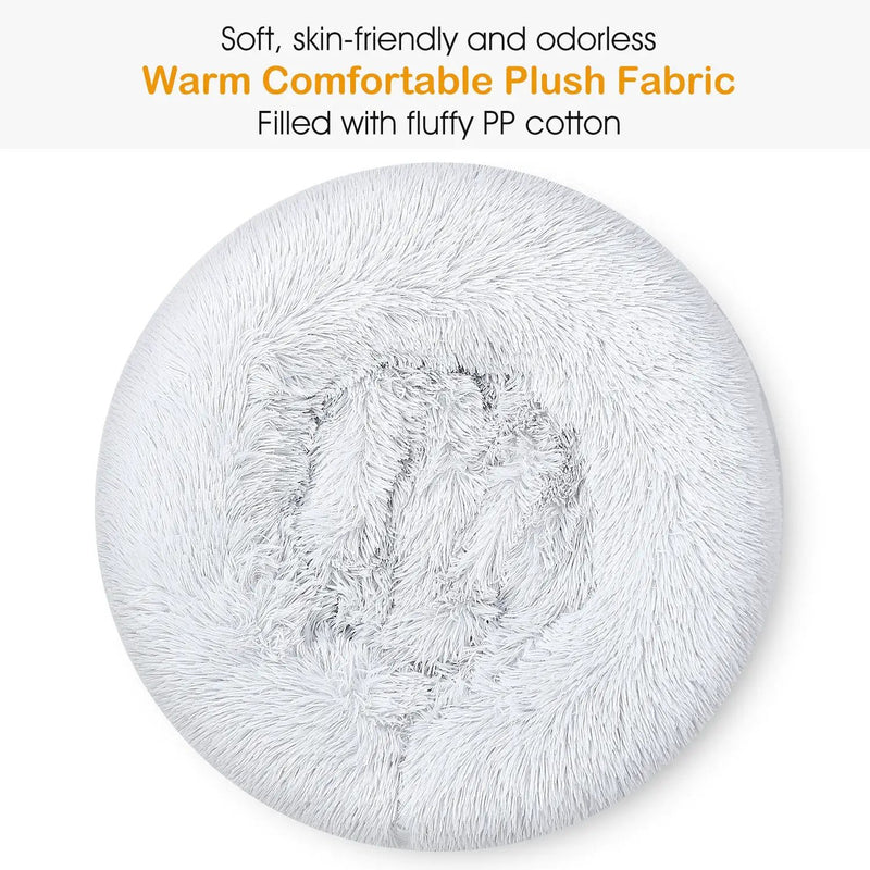 Pet Dog Bed Soft Warm Fleece Puppy Cat Bed Dog Cozy Nest Sofa Bed Cushion For S/M Dog, photo 12 of 14