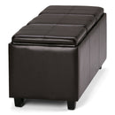 Avalon - Multi Functional Storage Ottoman by Unique Piece Furniture