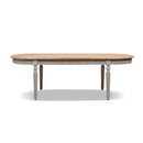 Colette 94' Reclaimed Wood Oval Dining Table by HouseOfZazla