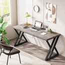 Writing Desk With Z-Shaped Legs by HouseOfZazla