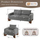 U_Style Modern 3-Piece Living Room Sofa Set
