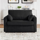 Sleeper Sofa With Foldable Mattress, USB Ports, Side Table & Storage Pocket by Unique Piece Furniture