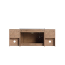 52" Wall-Mounted Bathroom Vanity with Ceramic Sink