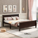 Platform Bed Frame Mattress Foundation Sleigh Bed With Headboard / Footboard / Wood Slat Suppor by HouseOfZazla