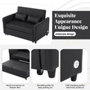 Convertible Sleeper Sofa Bed With 3 USB Ports by HouseOfZazla