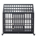 Heavy Duty Dog Crate Lockable Wheels