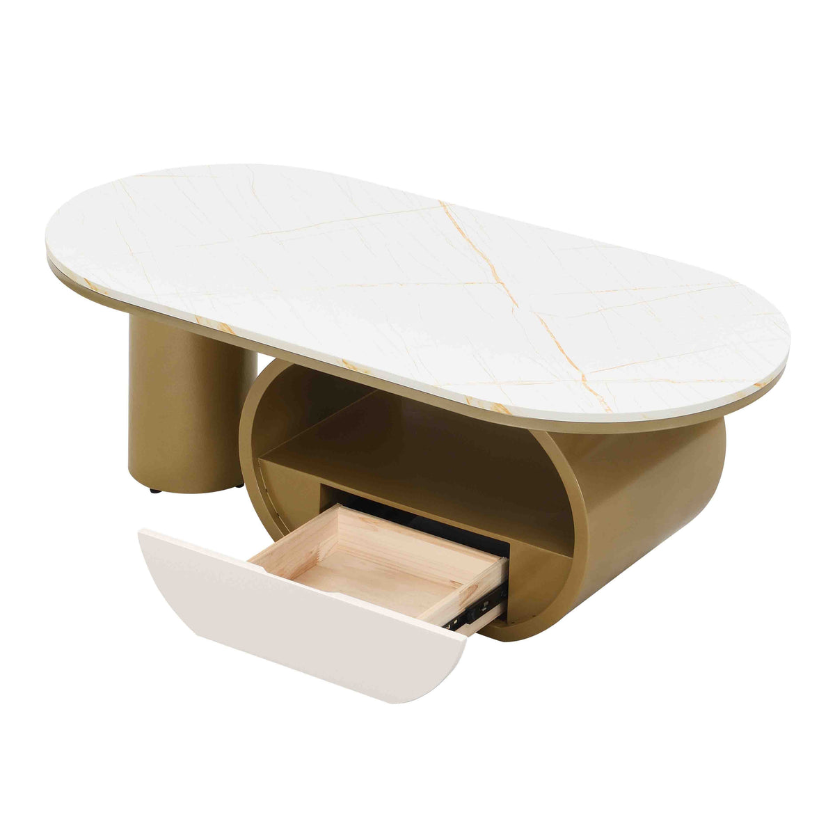 Luxury Modern Oval Coffee Table, photo 6 of 8