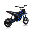 24V14ah Kids Ride On 24V Electric Toy Motocross Motorcycle Dirt Bike-XXL large,Speeds up to 14.29MPH,Dual Suspension, Hand-Operated Dual Brakes, Twist Grip Throttle, Authentic Motocross Bike Geometry