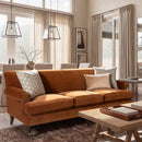 Alana Lawson - Modern Three Cushion Tightback Sofa by Unique Piece Furniture