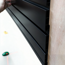 PVC Slatwall Panel Kit, 4x4ft Garage Wall Storage System