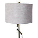 Nightstand Desk Lamp With Twisted Base - White by HouseOfZazla