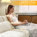 Elegant Sofa With Ergonomic Design And Lumbar Pillows by HouseOfZazla