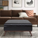 Owen - Multifunctional Square Coffee Table Storage Ottoman by Unique Piece Furniture