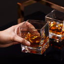 Braque Crystal Rocks Glasses by Viski
