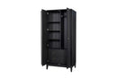 Spacious Storage Armoire - Peppercorn by HouseOfZazla