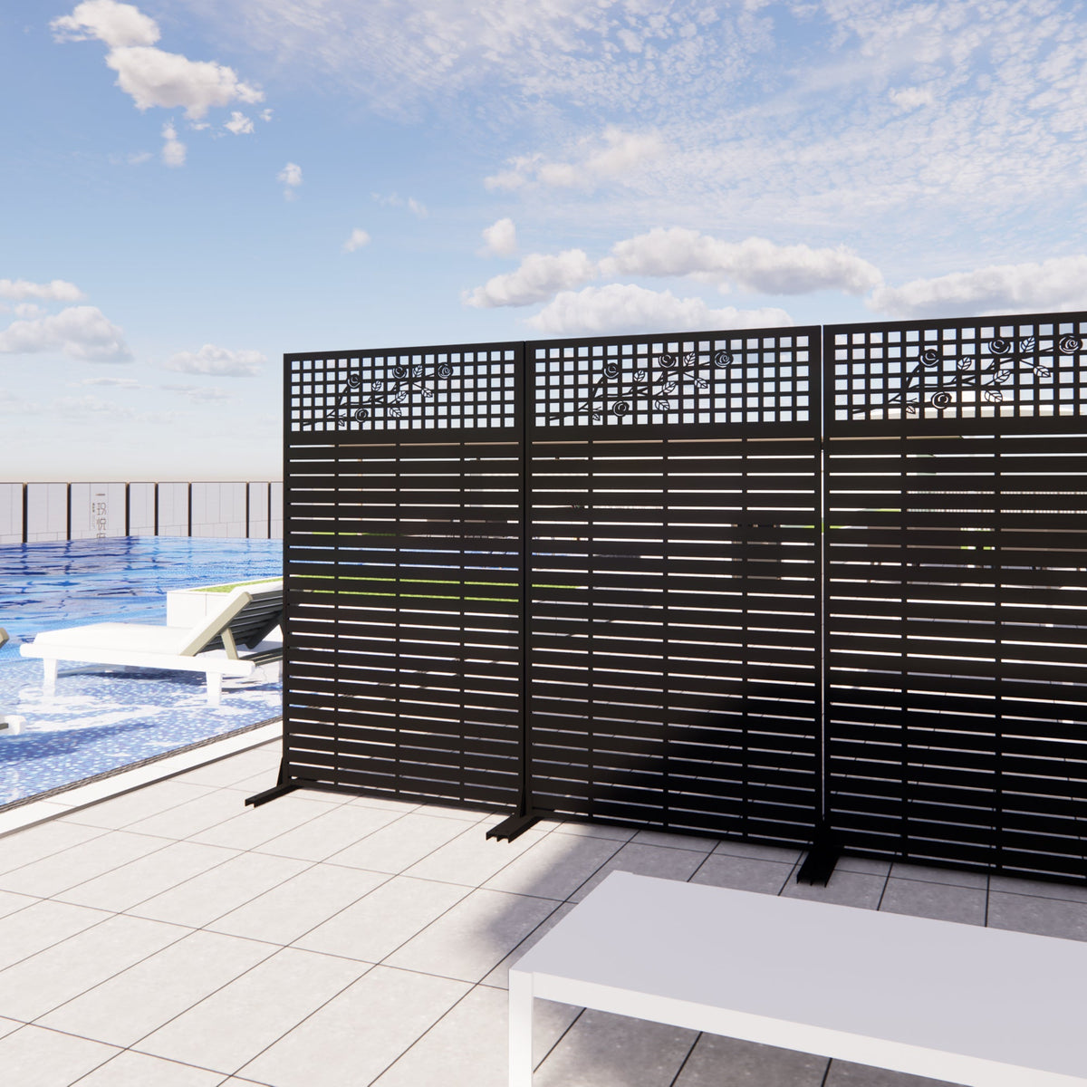 Metal Privacy Screens, photo 3 of 9