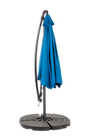 10ft Offset Hanging Market Patio Umbrella with Easy Tilt Adjustment