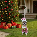 Christmas Labrador Retriever Statue