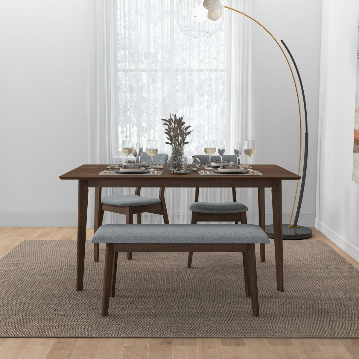 Carlos - Upholstered Bench, photo 13 of 13