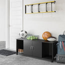 Lory - Shoe Storage Bench - Black by Unique Piece Furniture