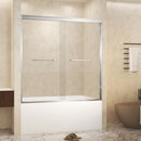 Double Sliding Shower Door With Explosion Proof Film by HouseOfZazla