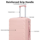 3 Pieces Set 20" / 24" / 28" Spinner Wheel Luggage With Combination Lock by HouseOfZazla