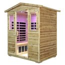 Four person Far-infrared Old fir outdoor sauna room by HouseOfZazla