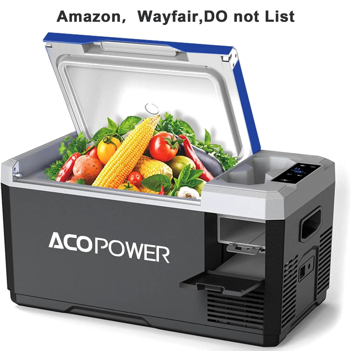 Portable Refrigerator, Car Freezer With App Control, 12V, 45W Low Noice Cooler For Rv, Boat, photo 8 of 8