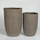 Round Concrete Planter Set of 2