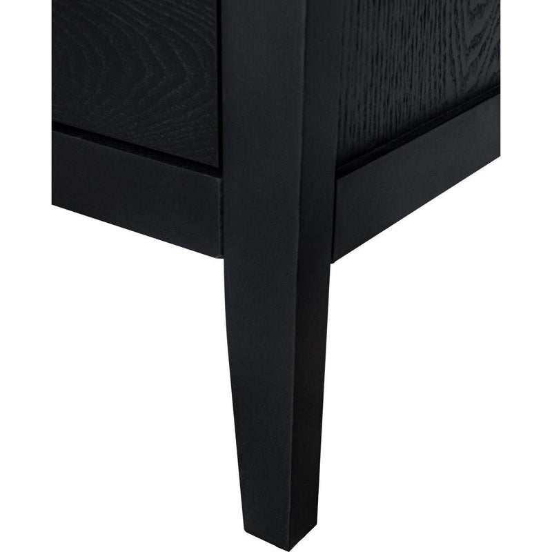 3 Drawer Cabinet with Hollow-Carved 3 Drawer Dresser Storage Chest with Metal Handles For Entryway Living Room Bedroom