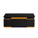 Lift Top Coffee Table With 4 Storage Stools